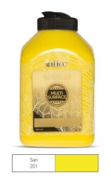 Artdeco Gold Multi Surface Akrilik Boya 500 ml. 201 SARI - 1