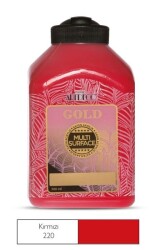 Artdeco Gold Multi Surface Akrilik Boya 500 ml. 220 KIRMIZI - 1