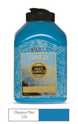 Artdeco Gold Multi Surface Akrilik Boya 500 ml. 276 OKYANUS MAVİ - 1