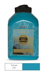 Artdeco Gold Multi Surface Akrilik Boya 500 ml. 278 TURKUAZ - 1