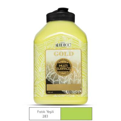 Artdeco Gold Multi Surface Akrilik Boya 500 ml. 283 FISTIK YEŞİLİ - 1