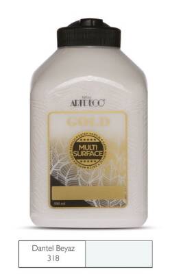 Artdeco Gold Multi Surface Akrilik Boya 500 ml. 318 DANTEL BEYAZ - 1