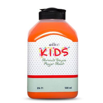 Artdeco Kids Parmak Boyası 500ml Turuncu 250 - 1