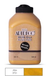 Artdeco Metalik Akrilik Boya 500 ml. 3721 METALİK ALTIN - 1