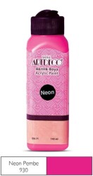 Artdeco Neon Akrilik Boya 140 ml. NEON PEMBE - 1