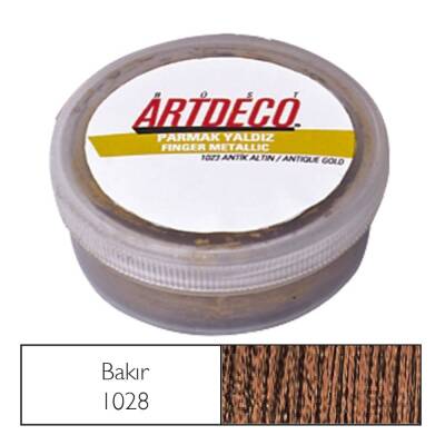 Artdeco Parmak Yaldız 24 gr Bakır 1028 - 1