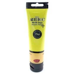 Artdeco Plus Akrilik Boya 100ml Tüp Limon Sarı 403 - 1