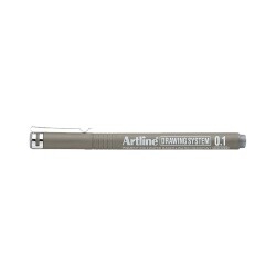 Artline Drawing System Teknik Çizim Kalemi 0.1 mm Grey - 1