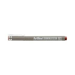 Artline Drawing System Teknik Çizim Kalemi 0.1 mm Sepia - 1