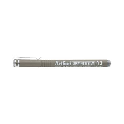 Artline Drawing System Teknik Çizim Kalemi 0.3 mm Grey - 1