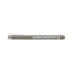 Artline Drawing System Teknik Çizim Kalemi 0.3 mm Pale Brown - 1