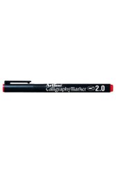 Artline Permanent Kaligrafi Kalemi 2.0 mm Kırmızı - 1