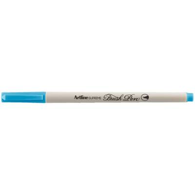 Artline Supreme Brush Uçlu Kalem Açık Mavi - 1