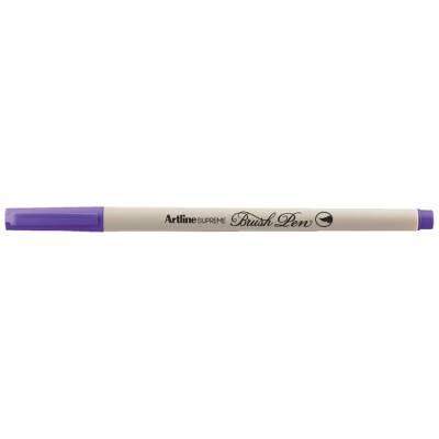 Artline Supreme Brush Uçlu Kalem Fosforlu Mor - 1