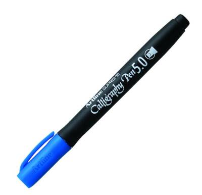 Artline Supreme Kaligrafi Kalemi 5.0 mm Mavi - 1