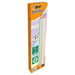 Bic Evolution Pastel Renk Kurşun Kalem 12'li Kutu - 1