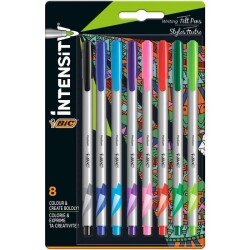 Bic Intensity Medium Liner Keçe Uçlu Kalem 8 Renk Blister - 1