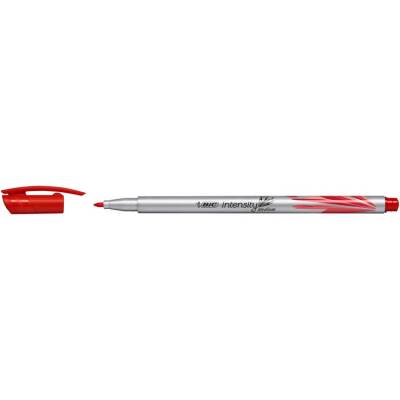 Bic Intensity Medium Liner Keçe Uçlu Kalem Kırmızı - 1