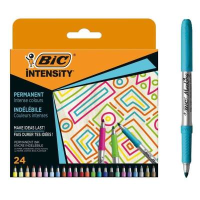 Bic Intensity Permanent Marker 24 Renk - 1