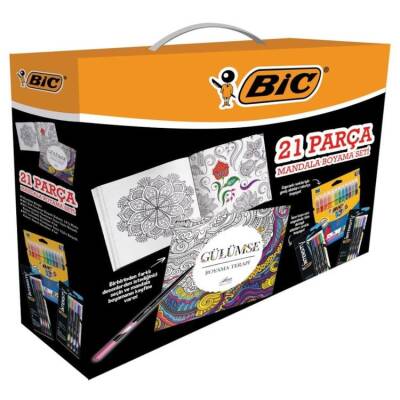 Bic Mandala Boyama Seti 21 Parça - 1