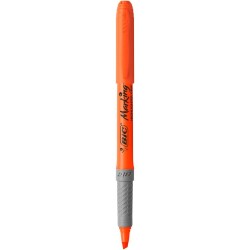 Bic Marking Highlighter Grip Fosforlu Kalem Turuncu - 1