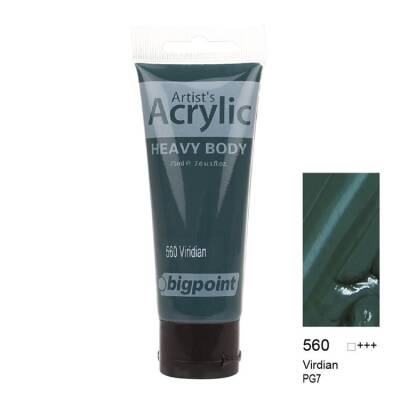 Bigpoint Akrilik Boya 75 ml Viridian 560 - 1