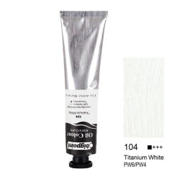 Bigpoint Yağlı Boya 200 ml. 104 Titanium White - 1