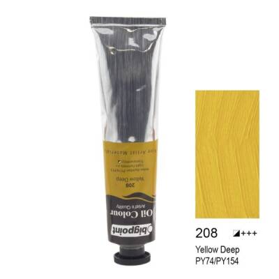 Bigpoint Yağlı Boya 45 ml. 208 Yellow Deep - 1