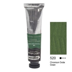 Bigpoint Yağlı Boya 45 ml. 520 Chromium Oxide Green - 1