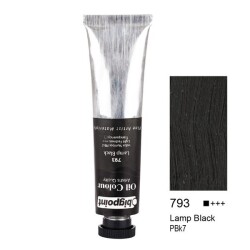 Bigpoint Yağlı Boya 45 ml. 793 Lamp Black - 1