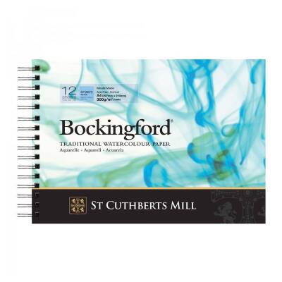 Bockingford Spiralli Suluboya Defteri Cold Pres 300 gr 297x210mm (A4) 12 yp - 1