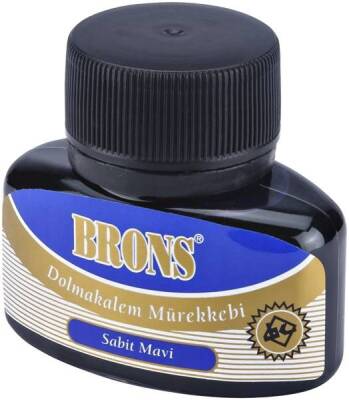 Brons Dolmakalem Mürekkebi 35 cc. MAVİ - 1