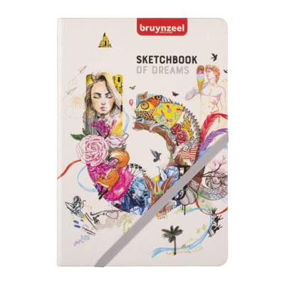 Bruynzeel Sketchbook Sert Kapak Eskiz Defteri 140 gr A5 80 yp - 1