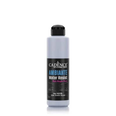 Cadence Ambiante Suya Dayanıklı Islak Zemin Boyası 250 ml AW-08 ARDUVAZ GRİ + 10 gr Katalizör - 1