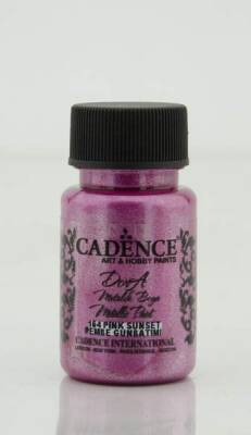 Cadence Dora Metalik Boya 50 ml. 164 Pembe Günbatımı - 1