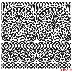 Cadence Home Decor Midi Stencil Boyama Şablonu 25x25 cm. HDM-103 - 1