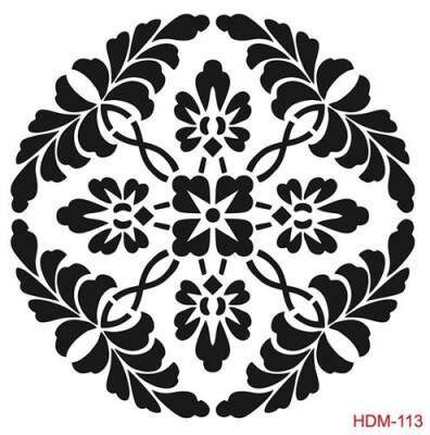 Cadence Home Decor Midi Stencil Boyama Şablonu 25x25 cm. HDM-113 - 1