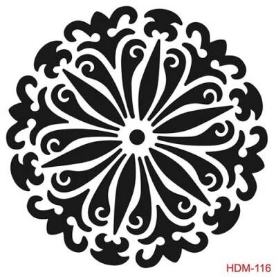 Cadence Home Decor Midi Stencil Boyama Şablonu 25x25 cm. HDM-116 - 1