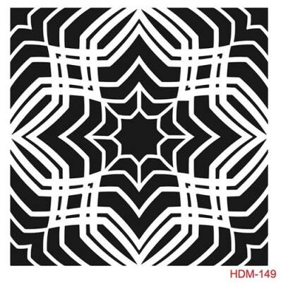 Cadence Home Decor Midi Stencil Boyama Şablonu 25x25 cm. HDM-149 - 1