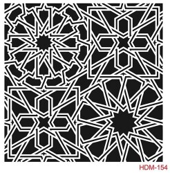 Cadence Home Decor Midi Stencil Boyama Şablonu 25x25 cm. HDM-154 - 1