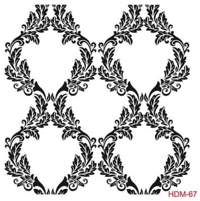 Cadence Home Decor Midi Stencil Boyama Şablonu 25x25 cm. HDM-67 - 1