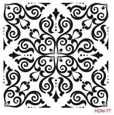 Cadence Home Decor Midi Stencil Boyama Şablonu 25x25 cm. HDM-77 - 1