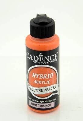 Cadence Hybrid Multisurface Akrilik Boya 120 ml. H-012 TURUNCU - 1