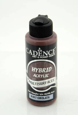 Cadence Hybrid Multisurface Akrilik Boya 120 ml. H-017 ÇİKOLATA - 1