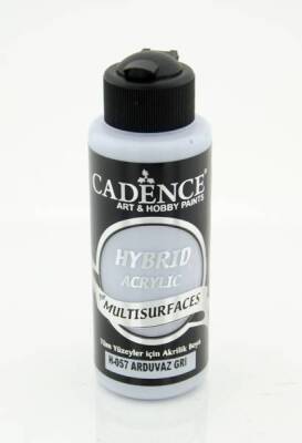 Cadence Hybrid Multisurface Akrilik Boya 120 ml. H-057 ARDUVAZ GRİ - 1