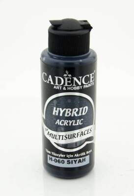 Cadence Hybrid Multisurface Akrilik Boya 120 ml. H-060 SİYAH - 1