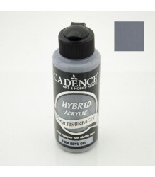 Cadence Hybrid Multisurface Akrilik Boya 120 ml. H-090 KOYU GRİ - 1