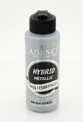 Cadence Hybrid Multisurface Metalik Boya 120 ml. HM-804 GÜMÜŞ - 1