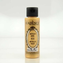 Cadence Metalik Boya 70 ml. 200 Altın - 1