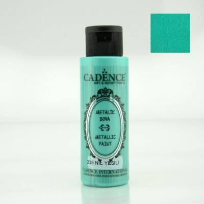 Cadence Metalik Boya 70 ml. 239 NİL YEŞİLİ - 1